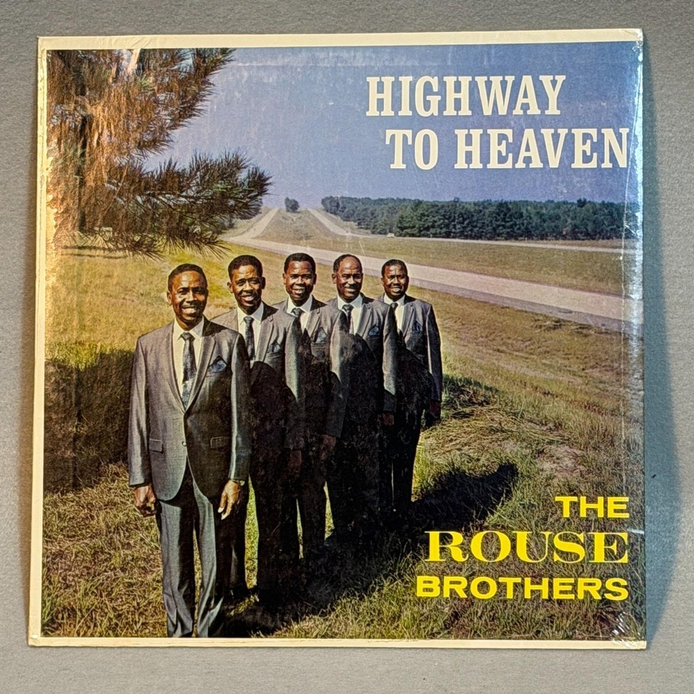 Factory Sealed Rouse Brothers Highway To Heaven LP Negro Spirituals Gospel Vinyl